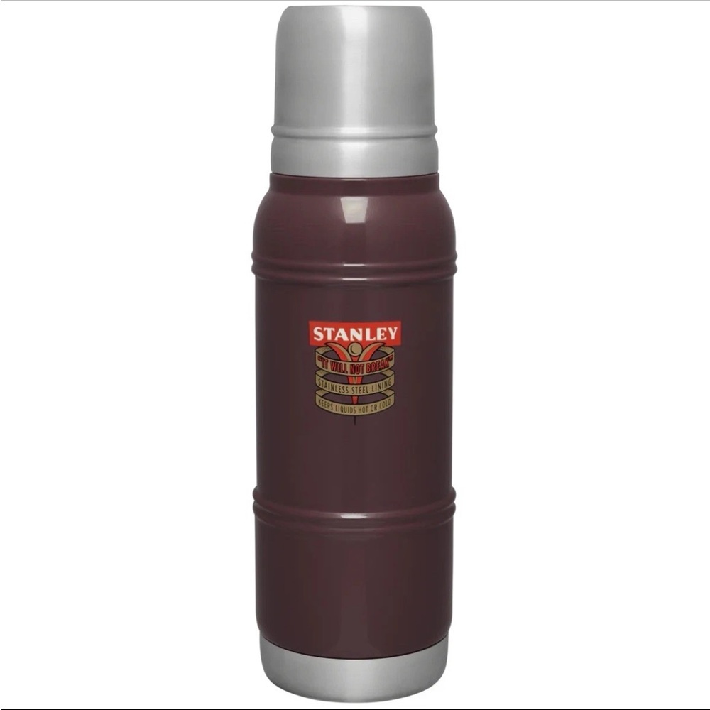 STANLEY  - THE MILESTONES COLLECTION THERMAL BOTTLE - 1940’s GARNET GLOSS